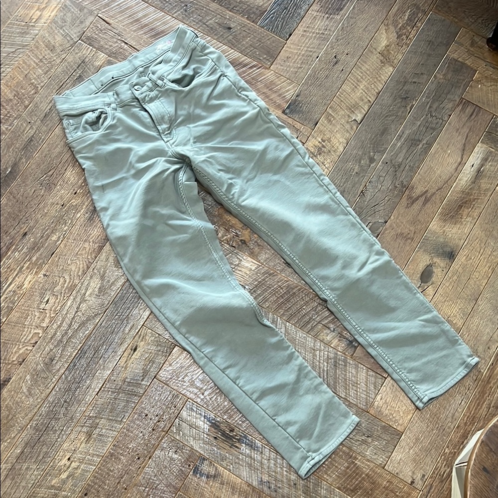 Faherty Gray Straight Leg Jeans
